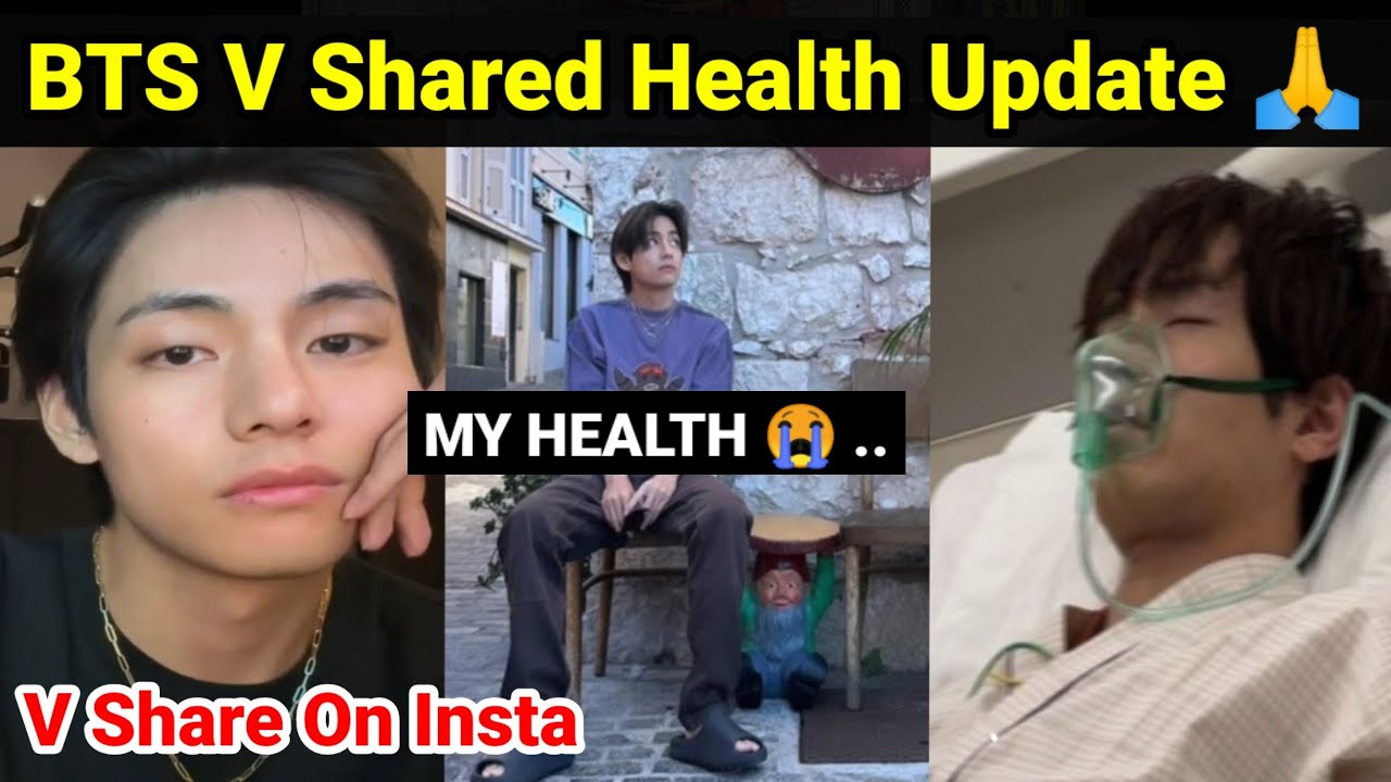 BTS V Shared Health Update 🙏 | V Shared On Instagram - YouTube