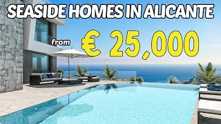 Live by the sea for under €55,000! Incredible Properties in Alicante from €25,000