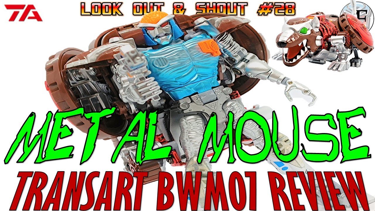 ゲームキャラクター TransArt BWM07 L MOUSE SCOUT ゲームキャラクター TransArt BWM07 L MOUSE SCOUT TransArt Toys BWM