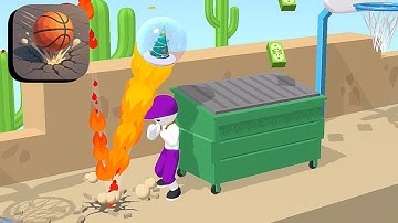 Bounce Dunk - All Levels Gameplay (Part 249) | Android & iOS