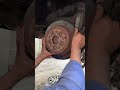 Removing oldest brake disc ✅ #automobile #mechanic