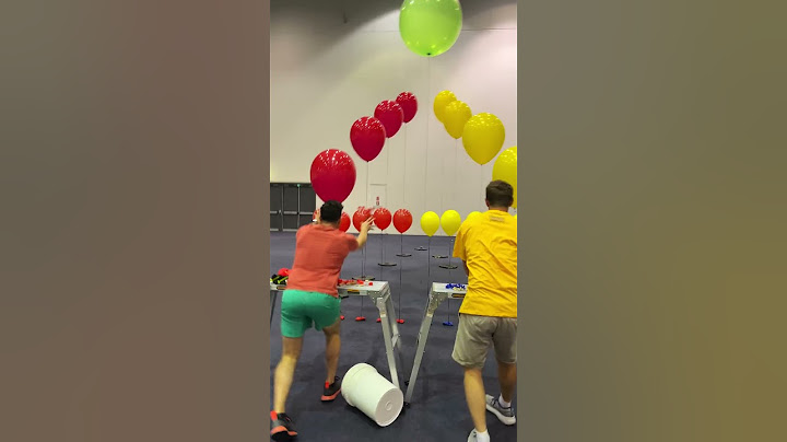 INTENSE Giant Balloon Pop Racing!!
