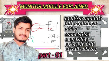  Monitor Module For Fire Alarm System | Connection & Working Principle Explained”Monitor Module 