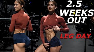 How to grow "Bikini" Glutes | 2.5 WEEKS OUT