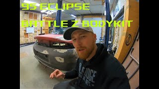 Mitsubishi Eclipse Battle Z Body Kit - Paint Prep - Part 2 2000 Mitsubishi Eclipse Gs Body Kit