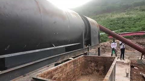 Coconut shell charcoal machine in Ghana | How to make charcoal from coconut shell