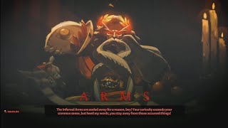 Hades tells Zagreus to stay away from the Infernal Arms - Hades