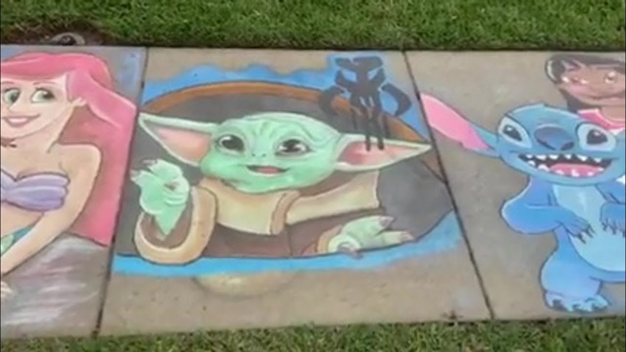 Featured image of post Disney Chalk Art