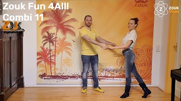 Zouk Fun 4All! - Combi 11 - Right turn from the lateral step
