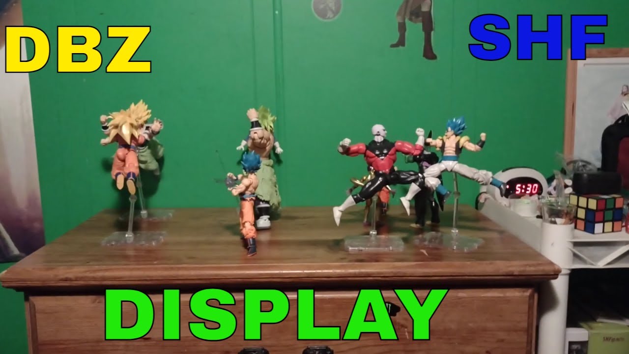 DBZ SHF Figure Display# 52 - YouTube