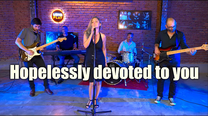 Hopelessly Devoted to You Guitar version - Guitar performance video thumbnail