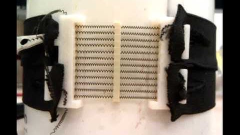 Shape Memory Alloy (SMA) Spring Cartridge for Active Textiles