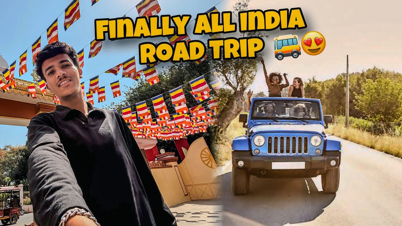 Finally All India Road Trip Shuru Ho Gaya 😍🚎 Nikhil Bisai Vlogs