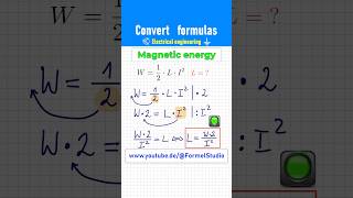 CONVERT FORMULAS ♻️ #shorts