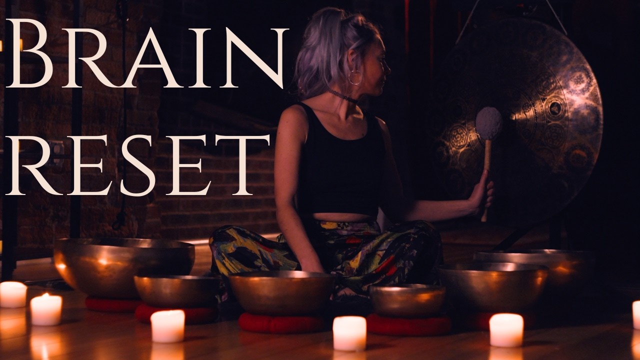 Brain Detox 🧠 | 18 Min Reset for an Overthinking Mind (Sound Bath ...