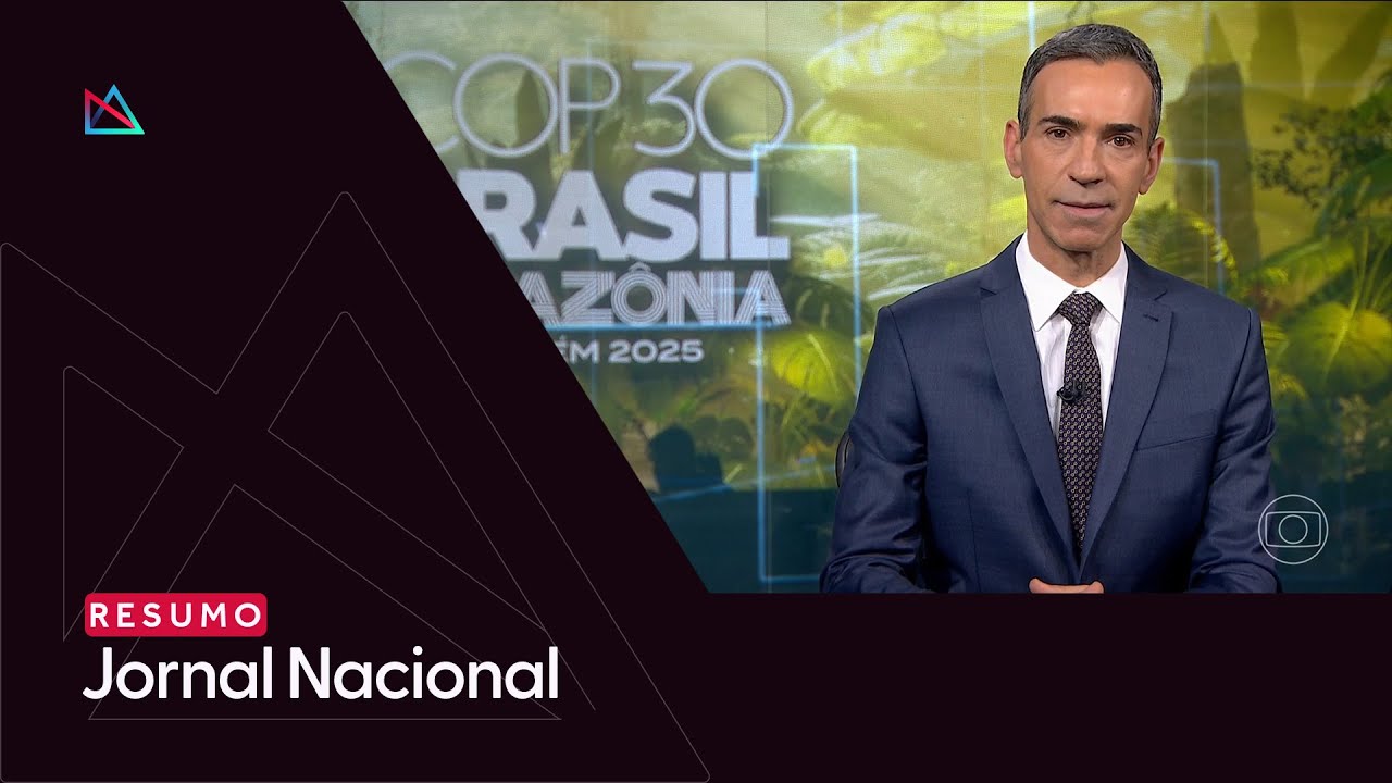 🔵 Jornal Nacional: resumo da estreia de César Tralli na bancada da TV Globo (03/11/2025)