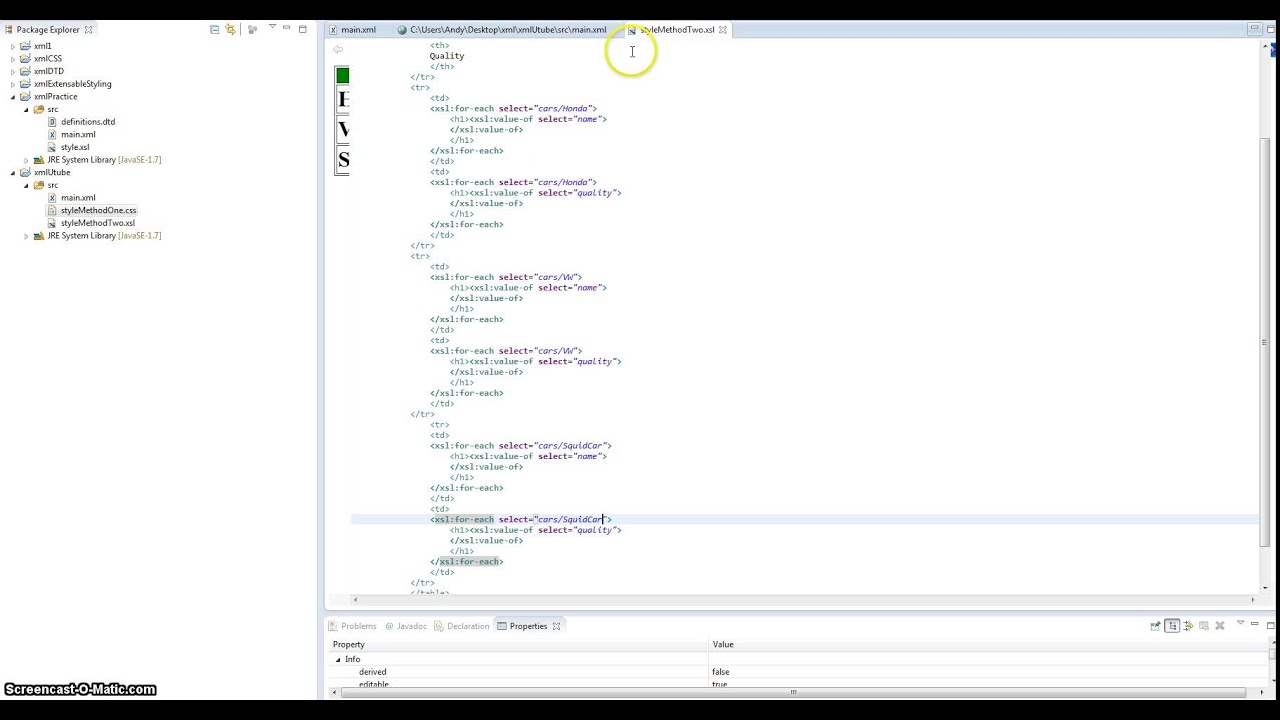 XML - Part 2 - YouTube