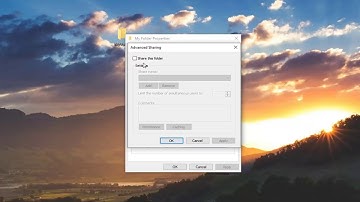 Your Folder Cannot Be Shared In Windows 10/8/7 FIX [Tutorial]