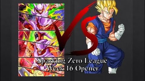 (CPU Vs CPU) Sparking Zero League Week 16 Opener - Super Janemba Vs Vegito