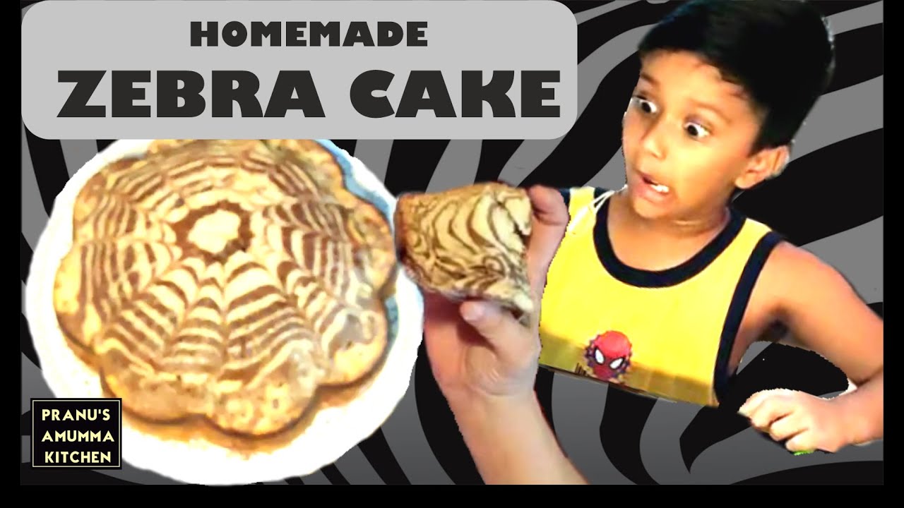 How to make ZEBRA CAKE without oven | Malayalam | Soft and ...