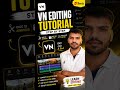 Vn Editing Tutorial| Pw Course Free | Capcut Editing #vn #capcut #editing #pw #course #start #short