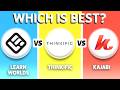 LearnWorlds vs Thinkific vs Kajabi (2026) - Which One Is BEST?