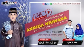 LIVE ANNIDA NIRWANA | PUSAKARATU, 19 JUNI 2019  | MALAM