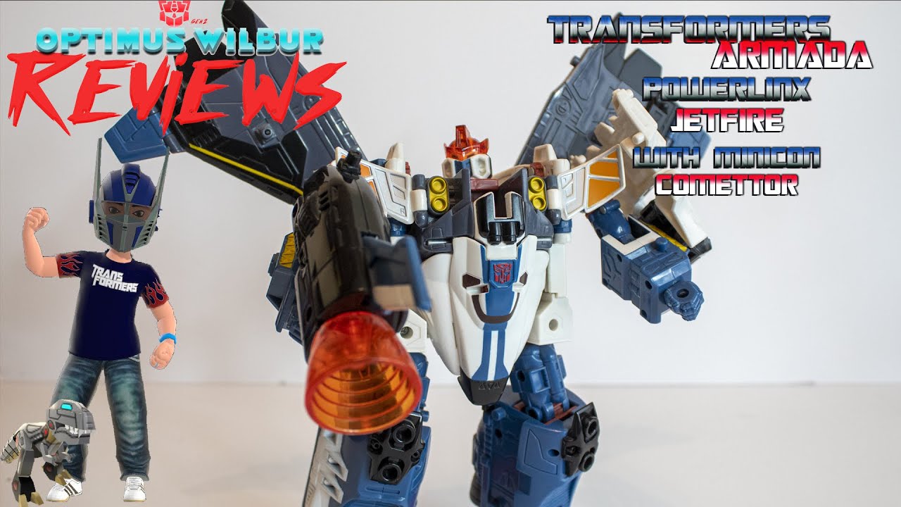 Optimus Wilbur Reviews: Transformers Armada Powerlinx Jetfire w 
