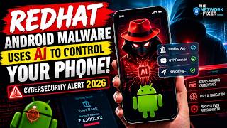 Full New Android Malware RedHat Uses AI to Control Your Phone! | Cybersecurity Alert 2026 Guide