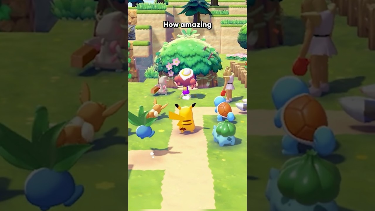 NEW Pokemon Spinoff Game! - Pokemon meets Animal Crossing?