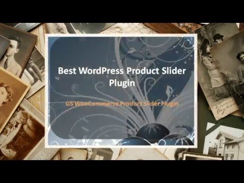 Best WordPress Product Slider Plugin  | GS WooCommerce Product Slider Plugin - GSamdani.Com