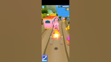 Unicorn run game gameplay walkthrough Android iOS #viralvideo #gaming #short (2)