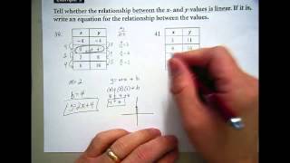 Alg 5-5, Writing Linear Equations, part B
