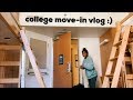 little indian girl moves to LA | college dorm move-in