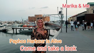 Paphos Harbour Summer has begun.. Kato Paphos Harbour Cyprus