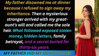 My Family Disowned Me at Dinner—Then a Stranger Walked In and Called Me “The Heir”