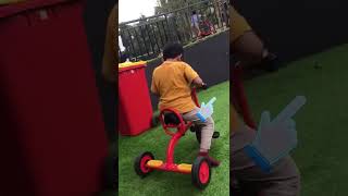 sepeda roda tiga #shortvideo #anak #sepeda #freestyle #seru #remix #main #ayomain #playground