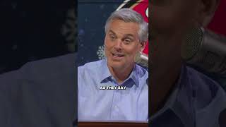 Colin: #BillBelichick can enter the portal #CFB #UNC