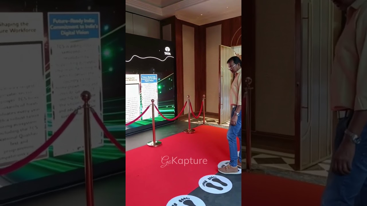 Interactive LED Screen in Delhi by GoKapture