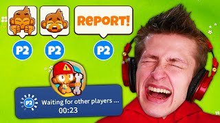 I Made a RANDOM Player RAGE Quit?! (Trolling in BTD6 Multiplayer)