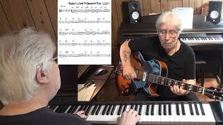 I Guess I'll Have To Change My Plan - Jazz guitar &amp; piano cover ( Arthur Schwartz )