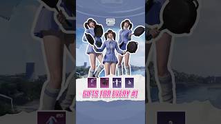 PUBG MOBILE | GIFTS FOR EVERY #1