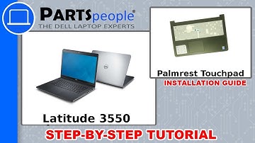 Dell Latitude 3550 (P38F001) Palmrest Touchpad How-To Video Tutorial