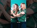 Emotional Chloe Wilson and Shauna O'Neill celebrate after bronze win in bowls