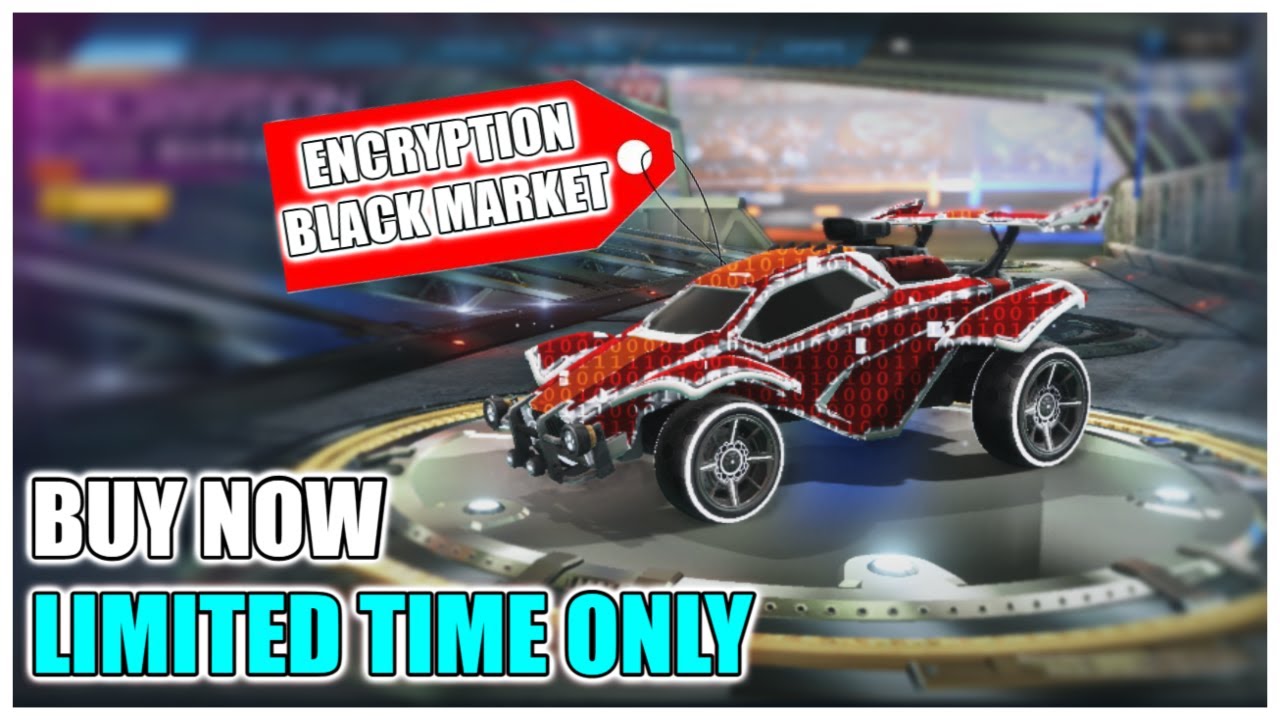 ROCKET LEAGUE ITEM SHOP - *BLACK MARKET* Orange Encryption - 30.5.23
