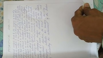 Pedagogical Analysis, b. ed 3rd semester practicum