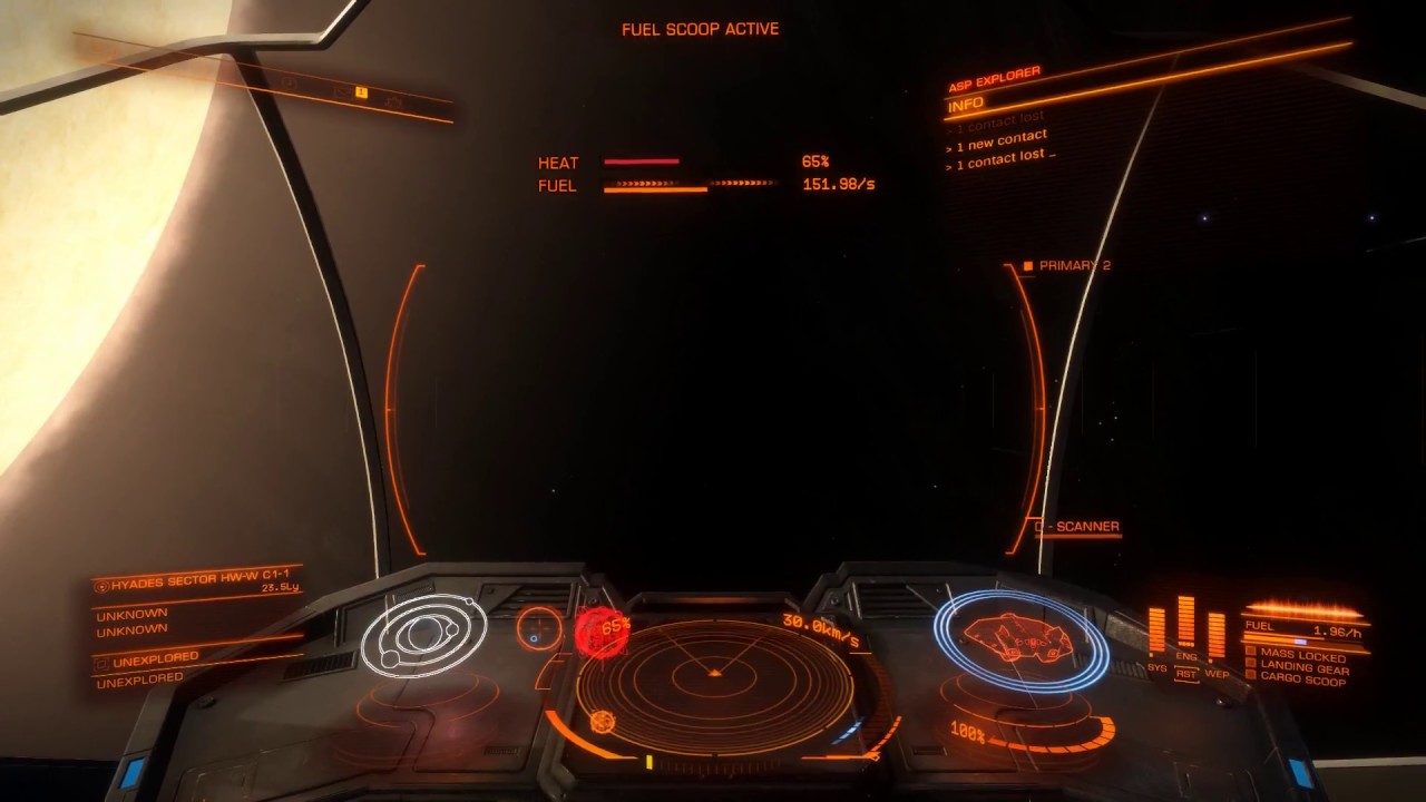 Elite Dangerous Como fazer fuel scoop. YouTube