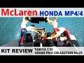 KIT REVIEW【TAMIYA 1/20 No.22】 McLaren HONDA MP4/4 1/20 GRAND PRIX COLLECTION No.22