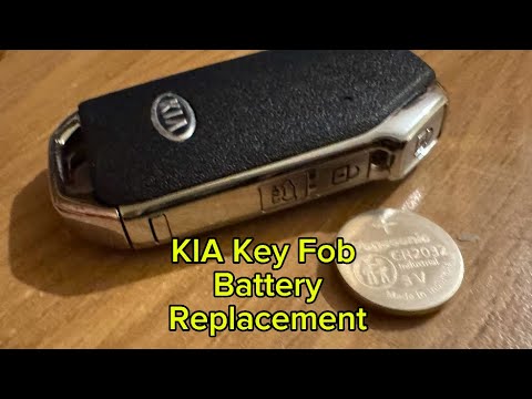 KIA Key Fob Battery Replacement - YouTube