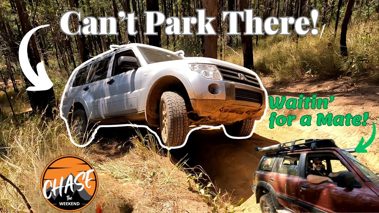 We Nearly LOST a PAJERO! Hard Tracks at Glasshouse Mountains #glasshouse #4x4